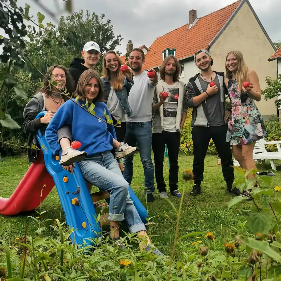 Team bei einem Event